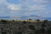 Kokkino Chorio Endloser Meerblick über die Bucht von Souda und die Berge Grundstück kaufen